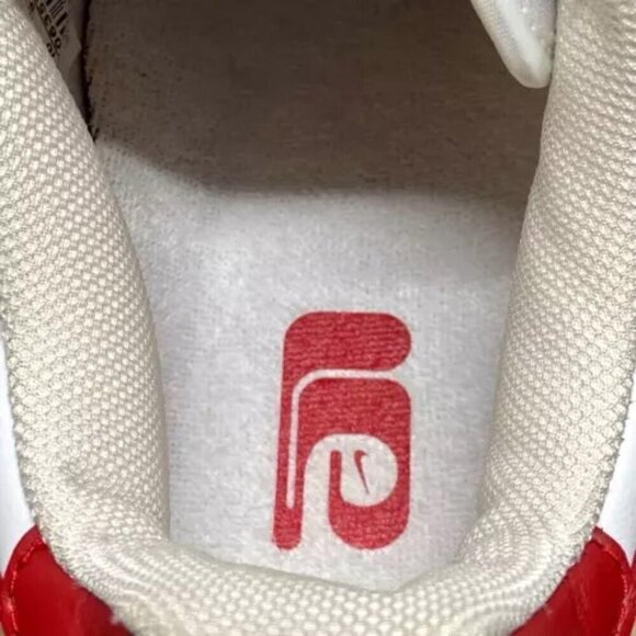 Nike Air Force 1 Men's 10 White Red Low '82 Limited 306353-161 Rare 2003 Y2K Vtg - Picture 8 of 16